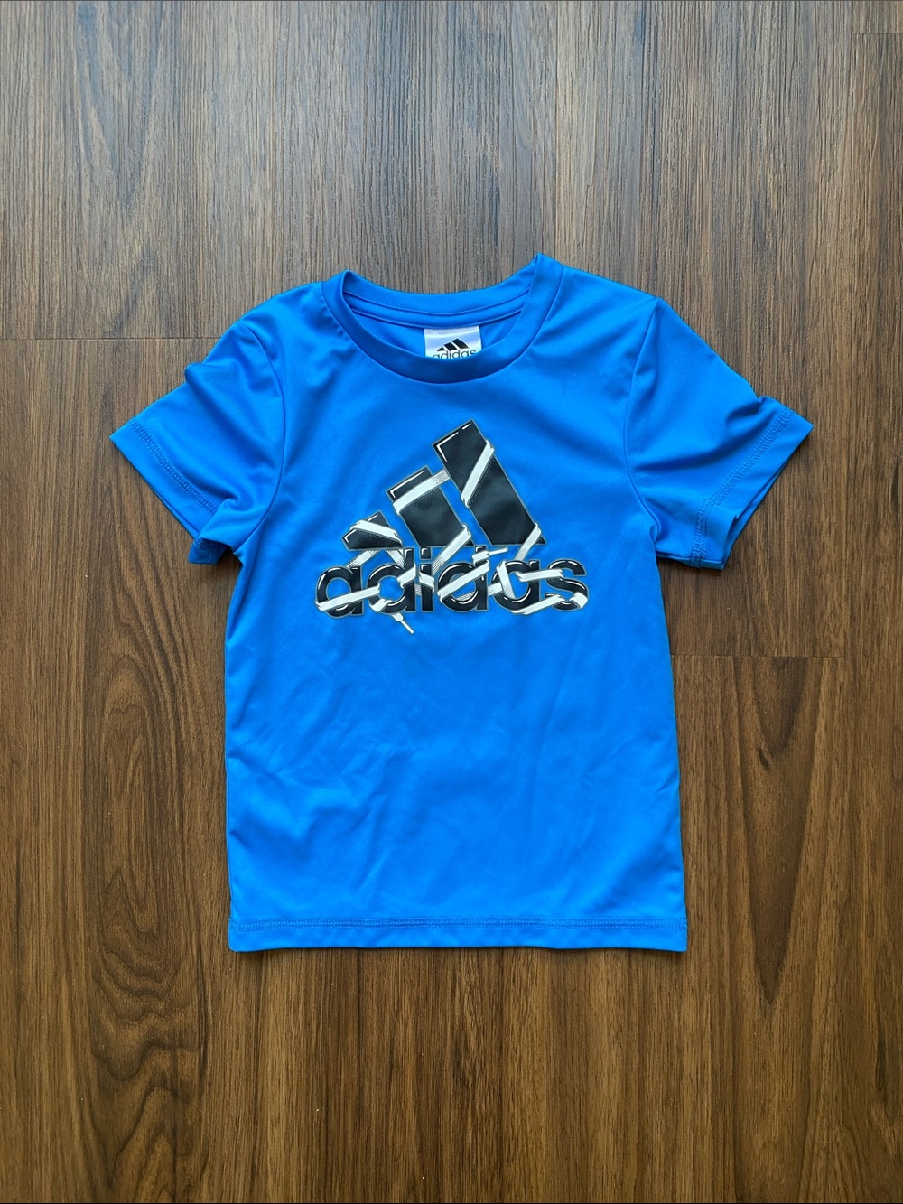 adidas | Bright Blue Logo Short Sleeve Tee